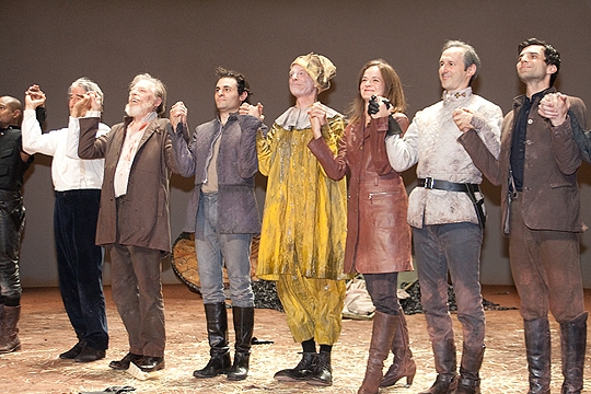 Sam Waterston and the Cast of King Lear Photo
