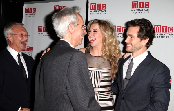 Director Walter Bobbie, Nina Arianda, Hugh Dancy & Playwright David Ives  Photo