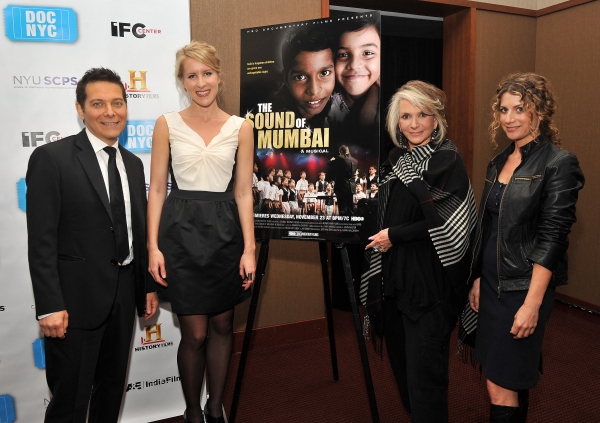 Photo Flash: Bebe Neuwirth, Michael Feinstein, et al. at SOUND OF MUMBAI Premiere Image