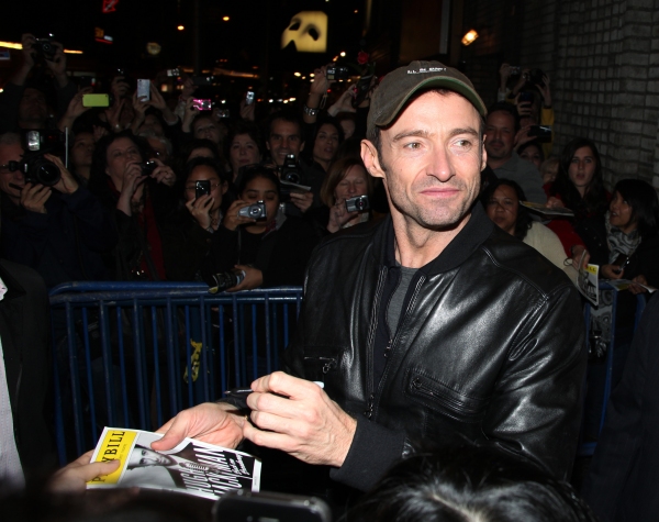 Photo Coverage: HUGH JACKMAN, BACK ON BROADWAY - Opening Night Curtain Call & Stage Door Image