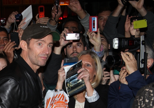 Photo Coverage: HUGH JACKMAN, BACK ON BROADWAY - Opening Night Curtain Call & Stage Door Image