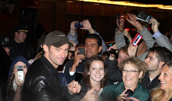 Photo Coverage: HUGH JACKMAN, BACK ON BROADWAY - Opening Night Curtain Call & Stage Door Image