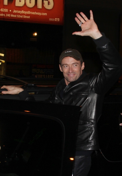 Photo Coverage: HUGH JACKMAN, BACK ON BROADWAY - Opening Night Curtain Call & Stage Door Image