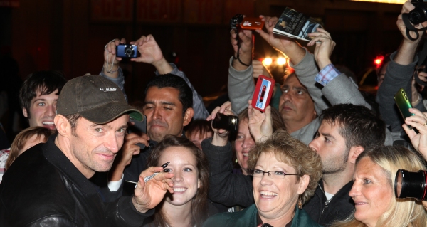 Photo Coverage: HUGH JACKMAN, BACK ON BROADWAY - Opening Night Curtain Call & Stage Door Image