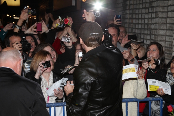 Photo Coverage: HUGH JACKMAN, BACK ON BROADWAY - Opening Night Curtain Call & Stage Door Image