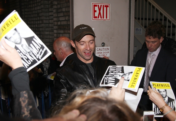 Photo Coverage: HUGH JACKMAN, BACK ON BROADWAY - Opening Night Curtain Call & Stage Door Image