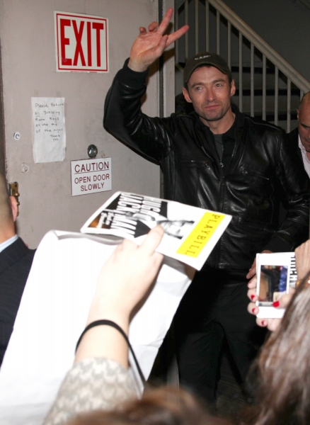 Photo Coverage: HUGH JACKMAN, BACK ON BROADWAY - Opening Night Curtain Call & Stage Door Image
