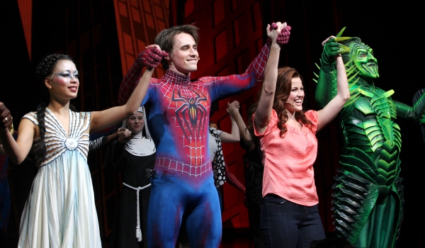 Photo Coverage: Rebecca Faulkenberry Makes SPIDER-MAN Debut Image
