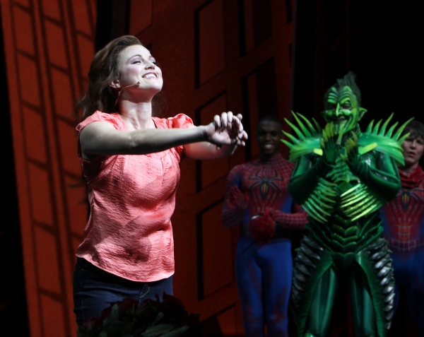 Photo Coverage: Rebecca Faulkenberry Makes SPIDER-MAN Debut Image
