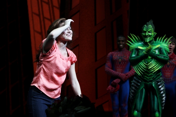 Photo Coverage: Rebecca Faulkenberry Makes SPIDER-MAN Debut Image