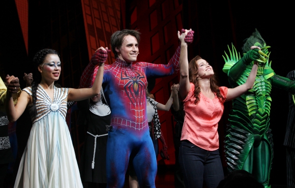 Photo Coverage: Rebecca Faulkenberry Makes SPIDER-MAN Debut Image