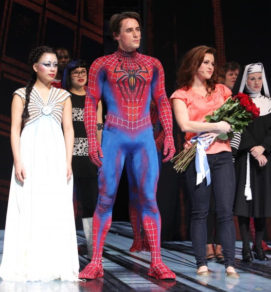 Photo Coverage: Rebecca Faulkenberry Makes SPIDER-MAN Debut Image