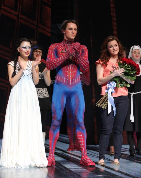 Photo Coverage: Rebecca Faulkenberry Makes SPIDER-MAN Debut Image