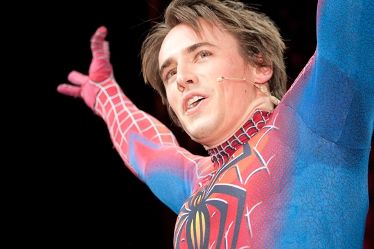 Photo Coverage: T.V. Carpio Bids Farewell to SPIDER-MAN - Final Curtain Call Image