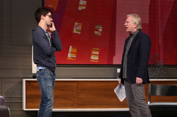 Hamish Linklater, Alan Rickman Photo