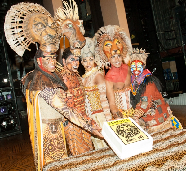 Photo Coverage: Happy 14th Broadway Birthday LION KING! Image
