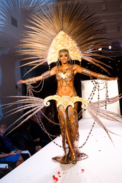 Tony Award winning costume designer Greg Barnes teamed up with the Marriot Marquis' S Photo