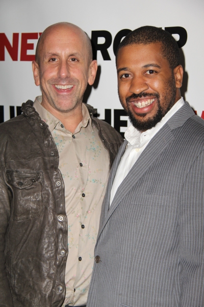 Photo Flash: Hunter Foster, Adam Trese, et al. at BURNING Opening! Image