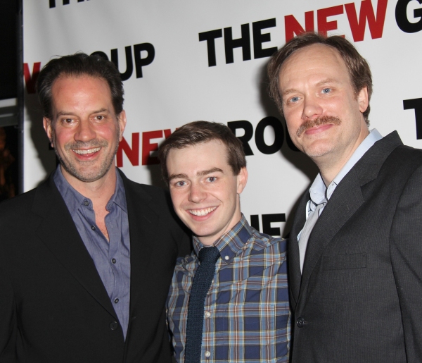 Photo Flash: Hunter Foster, Adam Trese, et al. at BURNING Opening! Image