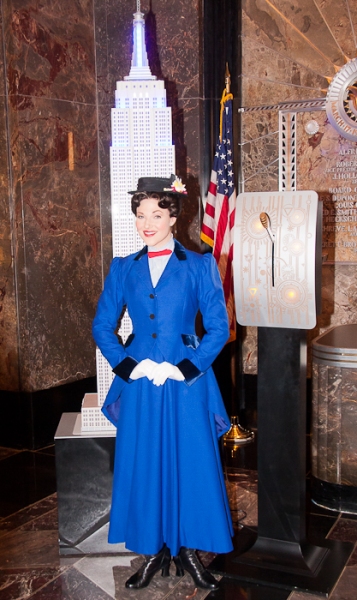 Photo Coverage: MARY POPPINS Lights the Empire State Building in Honor of 5th Broadway Anniversary Image