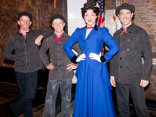 Photo Coverage: MARY POPPINS Lights the Empire State Building in Honor of 5th Broadway Anniversary Image