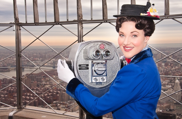Photo Coverage: MARY POPPINS Lights the Empire State Building in Honor of 5th Broadway Anniversary Image