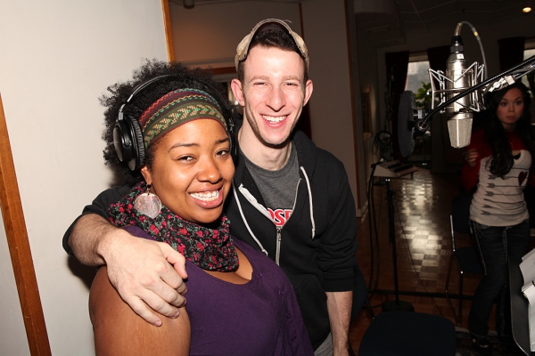 Photo Flash: Inside GODSPELL's Cast Recording Session! Image
