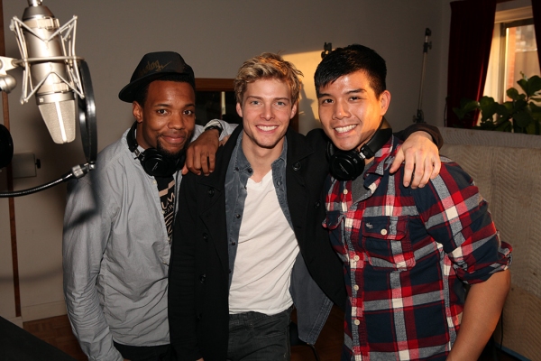 Photo Flash: Inside GODSPELL's Cast Recording Session! Image