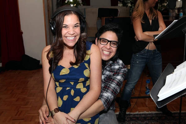 Photo Flash: Inside GODSPELL's Cast Recording Session! Image
