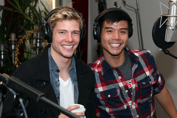 Photo Flash: Inside GODSPELL's Cast Recording Session! Image
