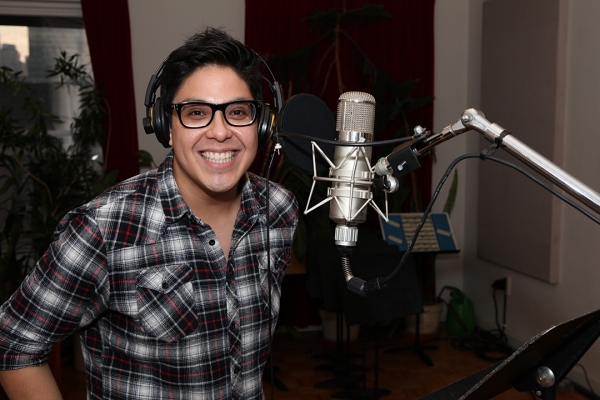 Photo Flash: Inside GODSPELL's Cast Recording Session! Image