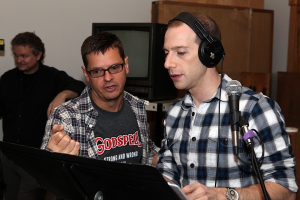 Photo Flash: Inside GODSPELL's Cast Recording Session! Image