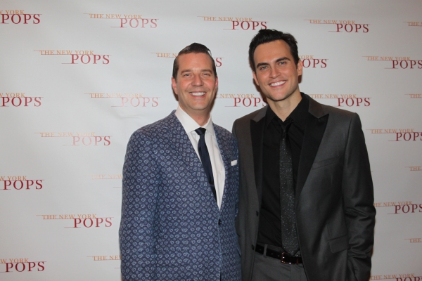 Photo Coverage: Backstage with Cheyenne Jackson at Carnegie Hall Image