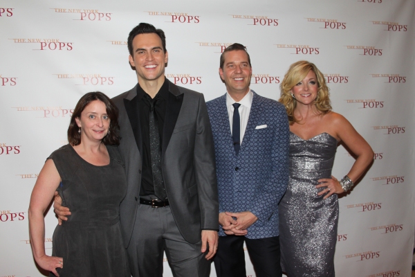 Rachel Dratch, Cheyenne Jackson, Steven Reineke and Jane Krakowski
 Photo