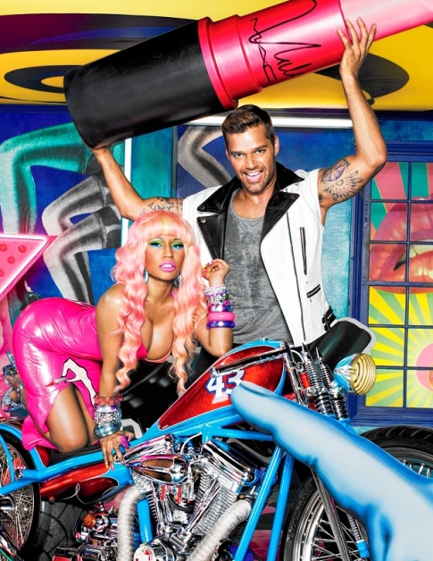 Photo Flash: Nicki Minaj & Ricky Martin as Faces of Mac's Viva Glam Line 