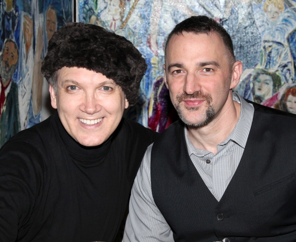 Charles Busch & Carl Siciliano (Executive Charles Busch & Director, The Ali Forney Ce Photo