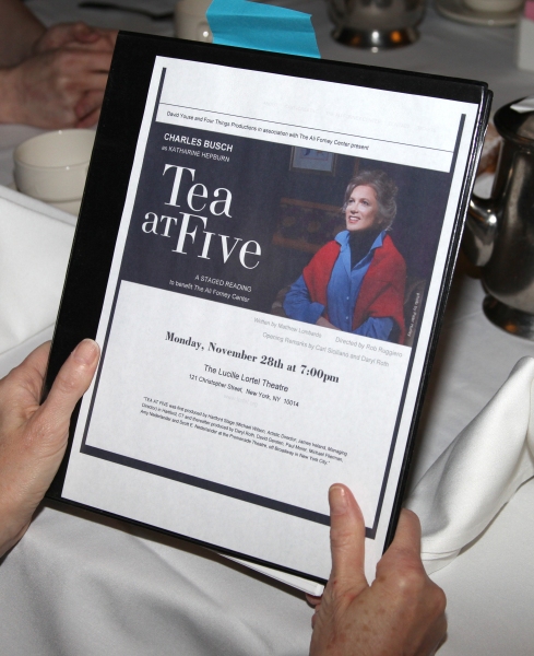 Photo Coverage: Charles Busch Hosts TEA AT FIVE Sneak Peek at Sardi's Image