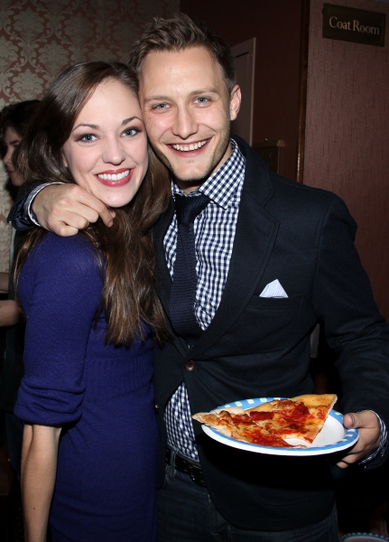 Photo Flash: BONNIE & CLYDE Birthday Pizza Party Image