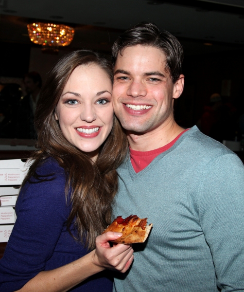 Photo Flash: BONNIE & CLYDE Birthday Pizza Party Image