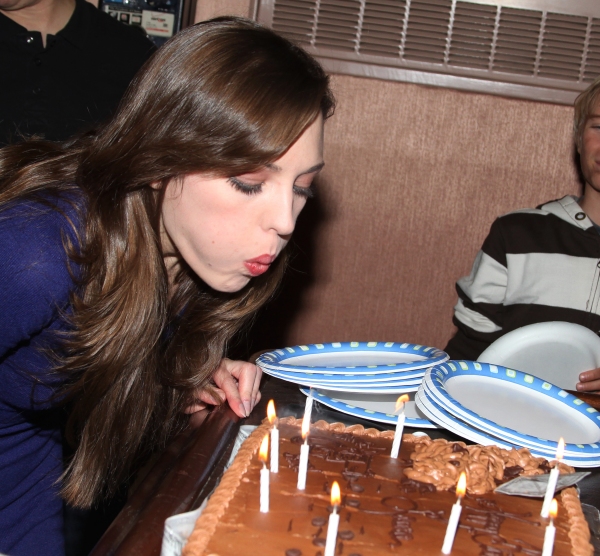 Photo Flash: BONNIE & CLYDE Birthday Pizza Party Image