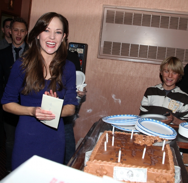 Photo Flash: BONNIE & CLYDE Birthday Pizza Party Image