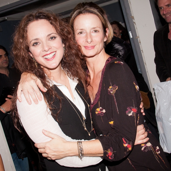 Melissa Errico and Best Friend, Beth Rogers
 Photo