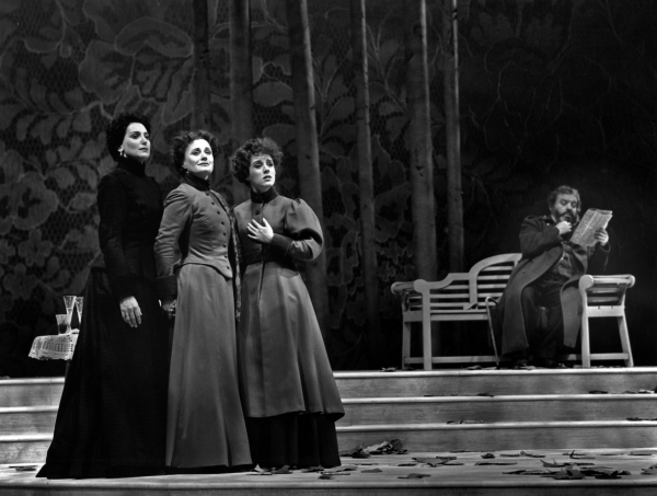 Lucy Peacock, Wenna Shaw, Sally Cahill and Bernard Hopkins in Three Sisters (John Nev Photo