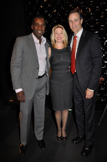 Norm Lewis, Marin Mazzie and Howard McGillin Photo