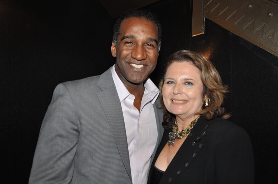 Norm Lewis and Randie Levine-Miller Photo