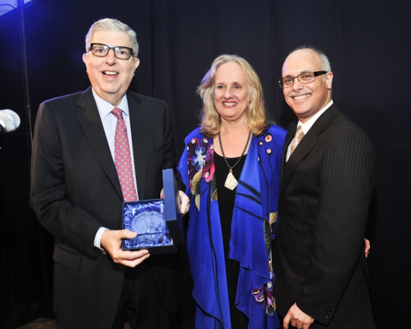 Marvin Hamlisch, Artistic Director Nancy Rhodes, Board Chairman Daniel De Siena Photo