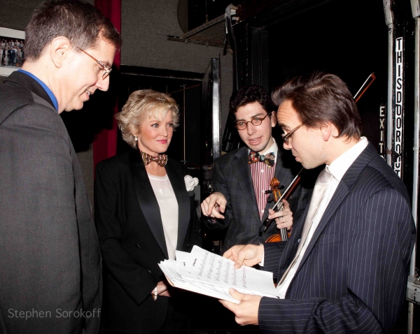 Tom Hubbard, Christine Ebersole, Aaron Weinstein, and Tedd Firth Photo