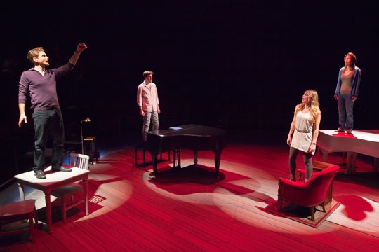 Photo Flash: First Look at Jason Danieley, Michelle Duffy, et al. in Old Globe's SOME LOVERS Image