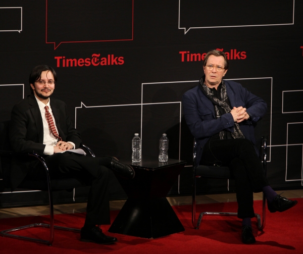 Photo Coverage: Tilda Swinton & Gary Oldman Visit TimesTalks Image