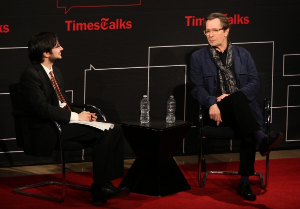 Photo Coverage: Tilda Swinton & Gary Oldman Visit TimesTalks Image